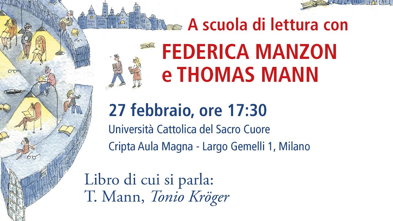 Scuola di lettura con Federica Manzon e Thomas Mann | 27 febbraio 2025