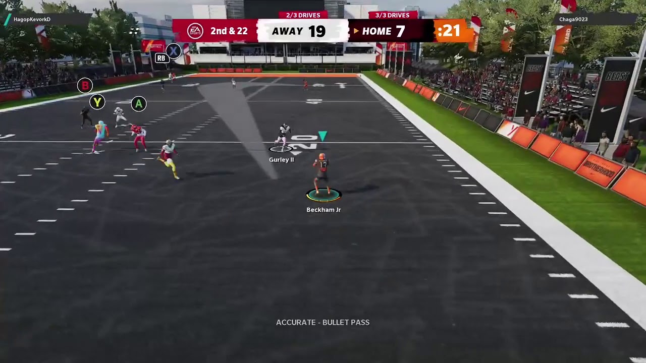 Sick Madden 21 The Yard play!