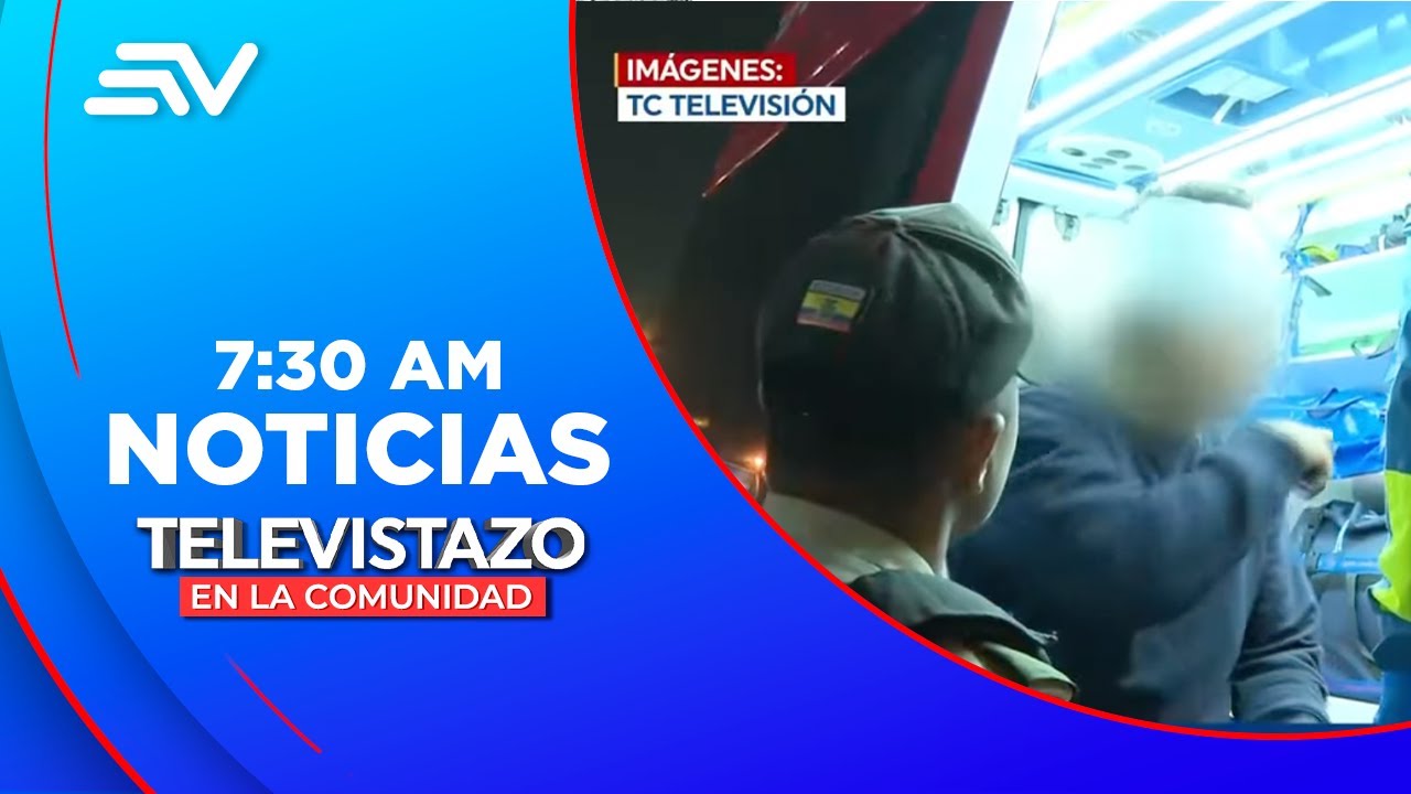 Guardias de la terminal terrestre de Guayaquil agredieron a periodistas | Televistazo | Ecuavisa