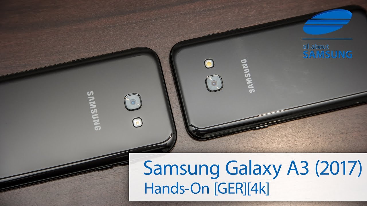 Samsung Galaxy A3 2017 Hands-on deutsch 4k