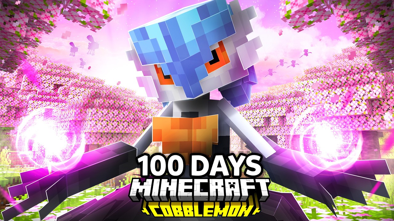 I Spent 100 Days as SHINY FAIRY TRAINER Pok&eacute;mon Minecraft VS. my Rival! (Duos Cobblemon)