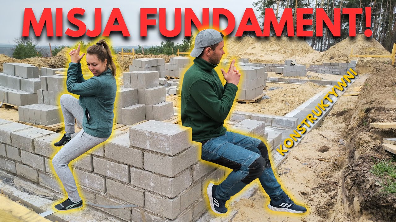 Jak wymurować ŚCIANY FUNDAMENTOWE? #Konstruktywni #12