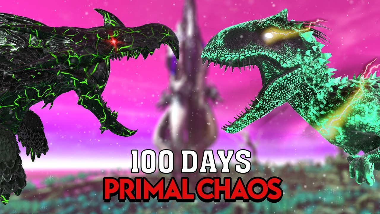 I Have 100 Days To Beat Ark Primal Chaos