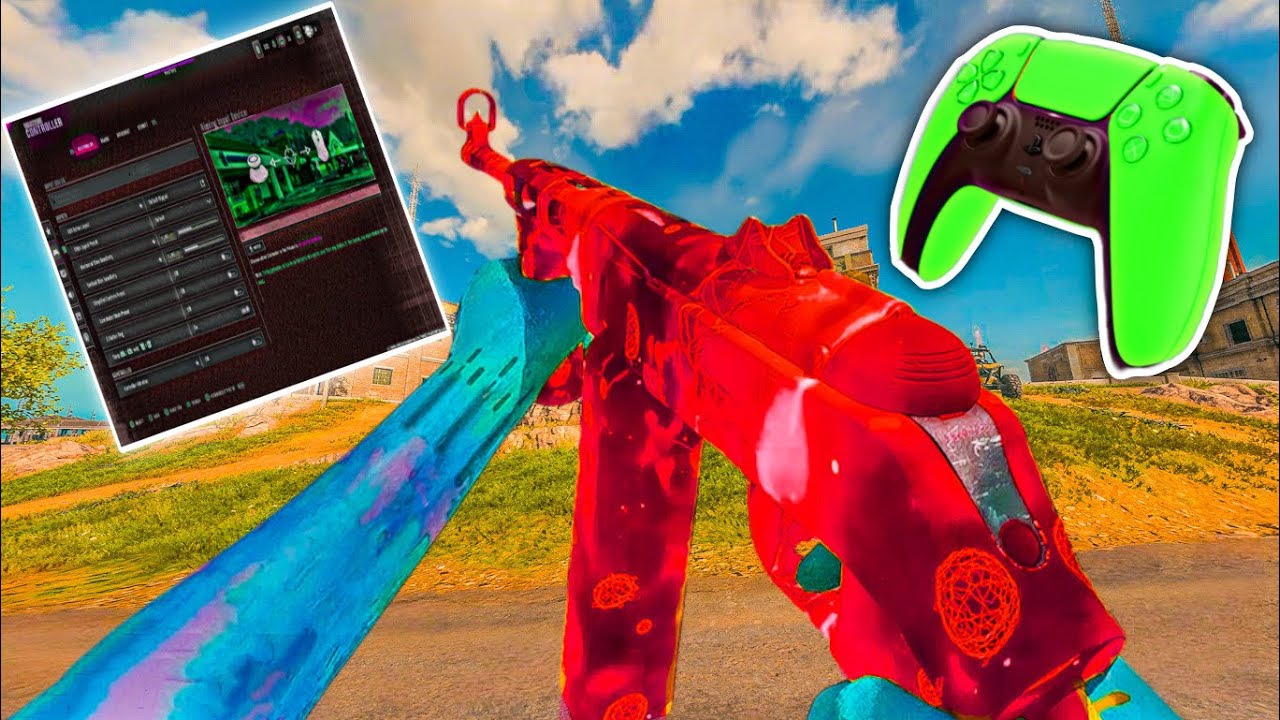FAST Non - Claw Console Movement 👑 + Best Controller Settings For Rebirth Island