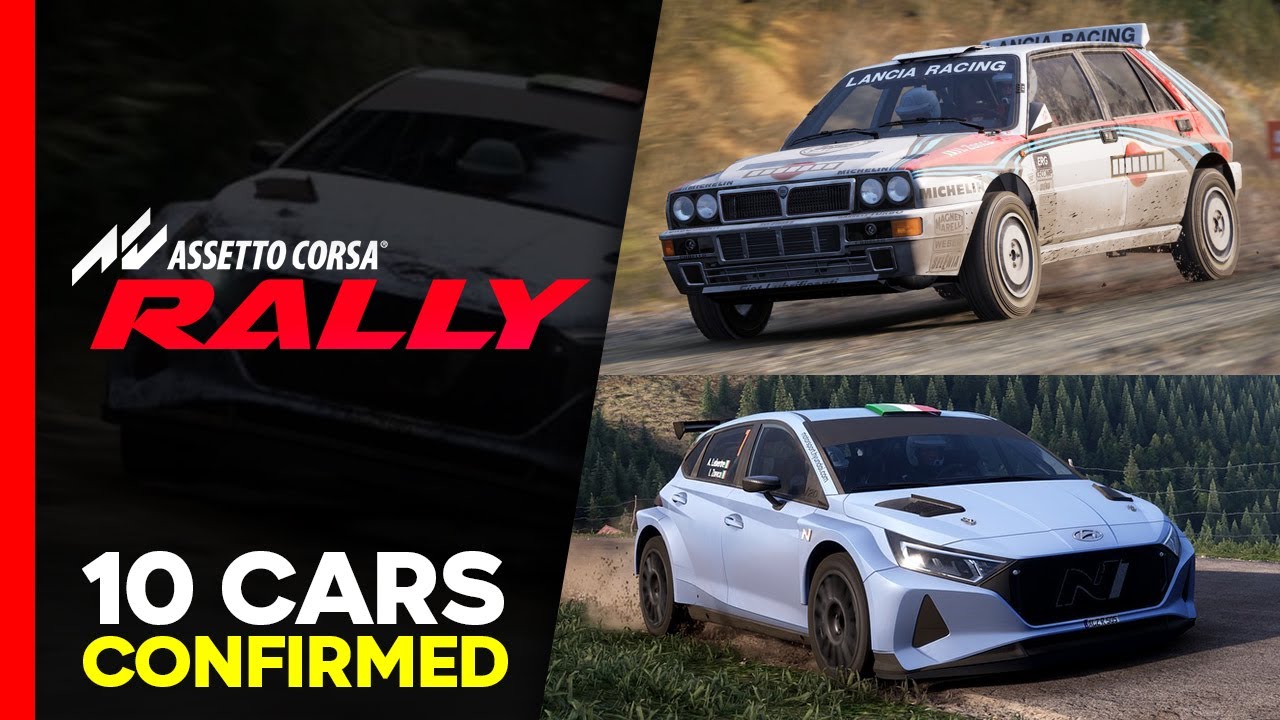 Assetto Corsa Rally — 10 ПОДТВЕРЖДЕННЫХ АВТОМОБИЛЕЙ + 4 ТРАССЫ | СПИСОК АВТОМОБИЛЕЙ