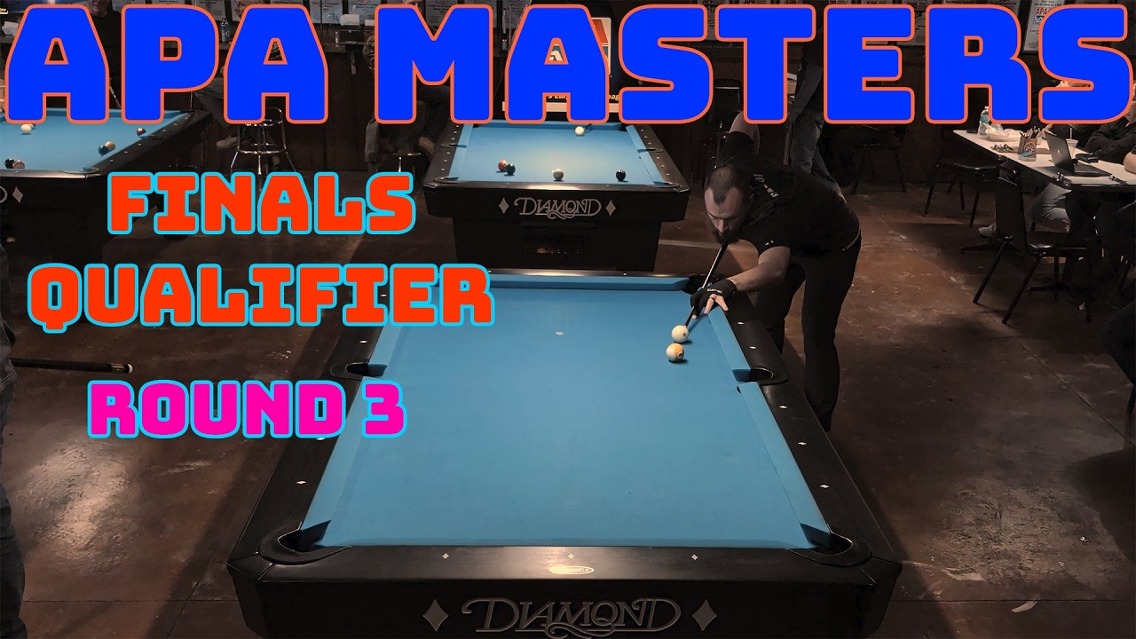 APA Masters Vegas Qualifier Pool Tournament 2026 | Round 3