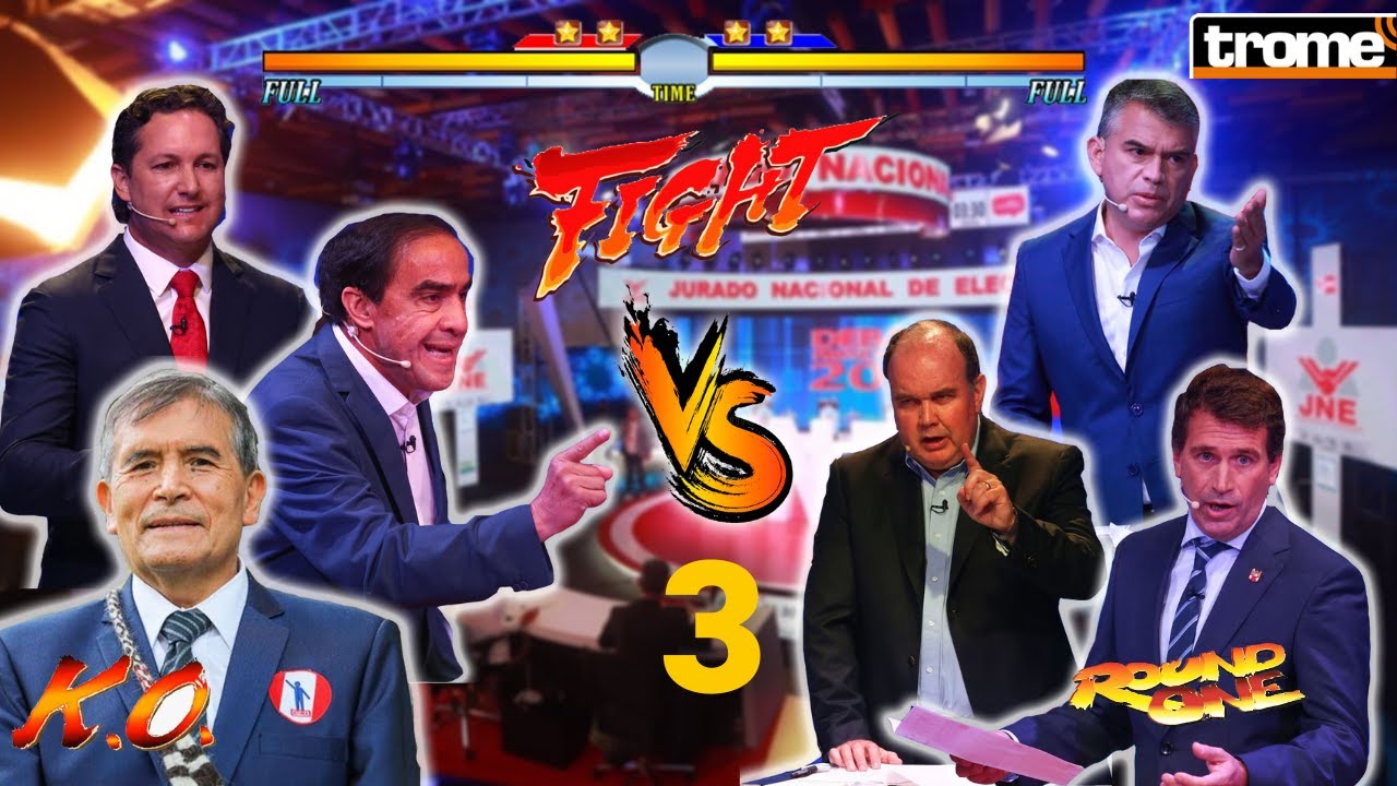&Uacute;LTIMO DEBATE | LOS MOMENTOS M&Aacute;S &Eacute;PICOS entre los candidatos presidenciales #DebatePresidencial2021​
