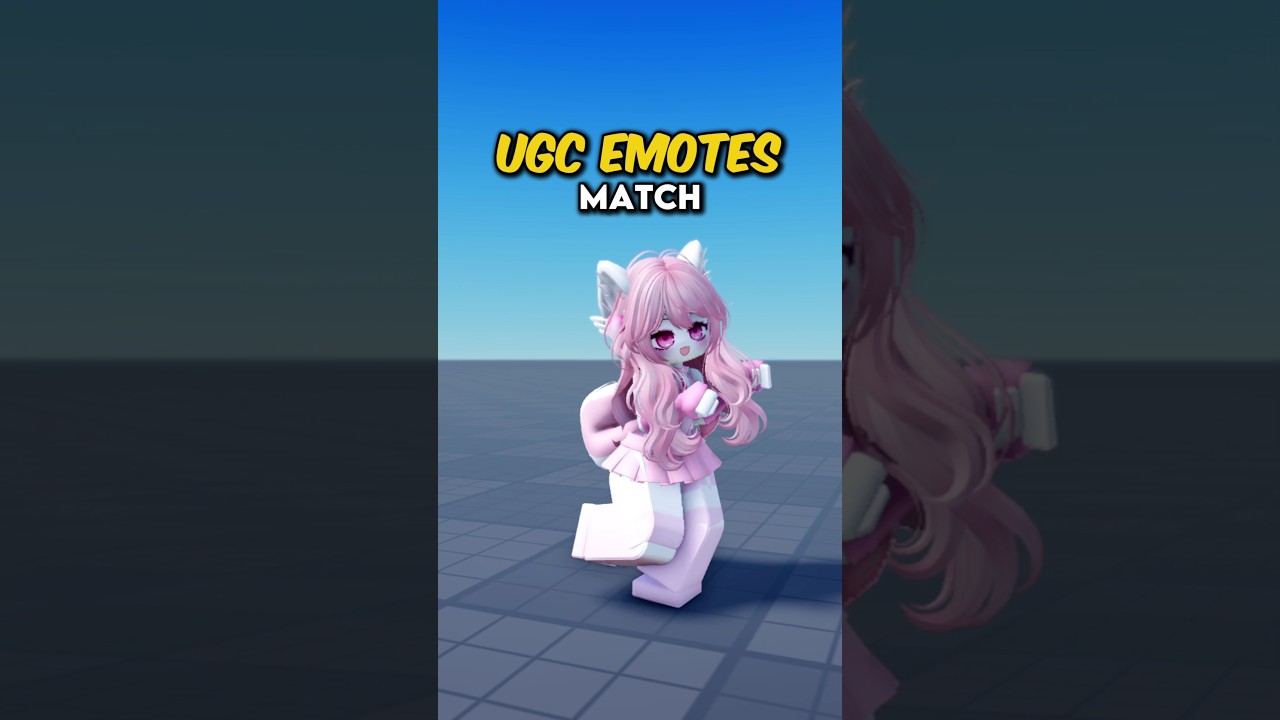 🍥EMOTES MATCHS😱 #roblox #robloxavatar #nahiauwu #robloxedit #robloxoutfits #brookhaven #mm2roblox