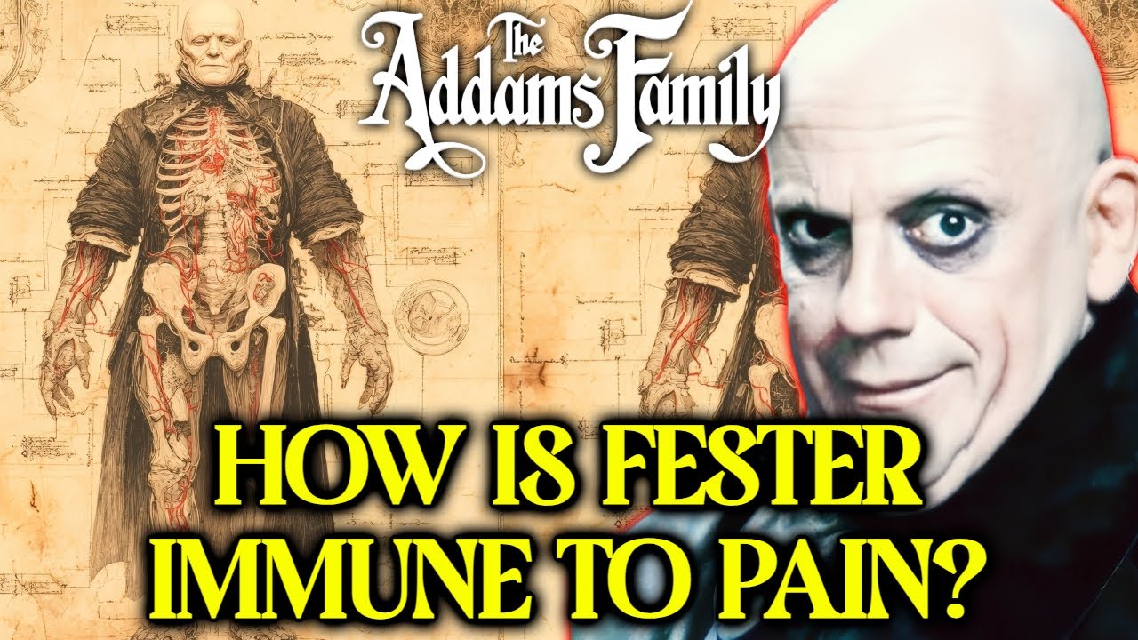 Anatomy of Fester Addams (Addams Family) - Is He Even Human? | Wednesday