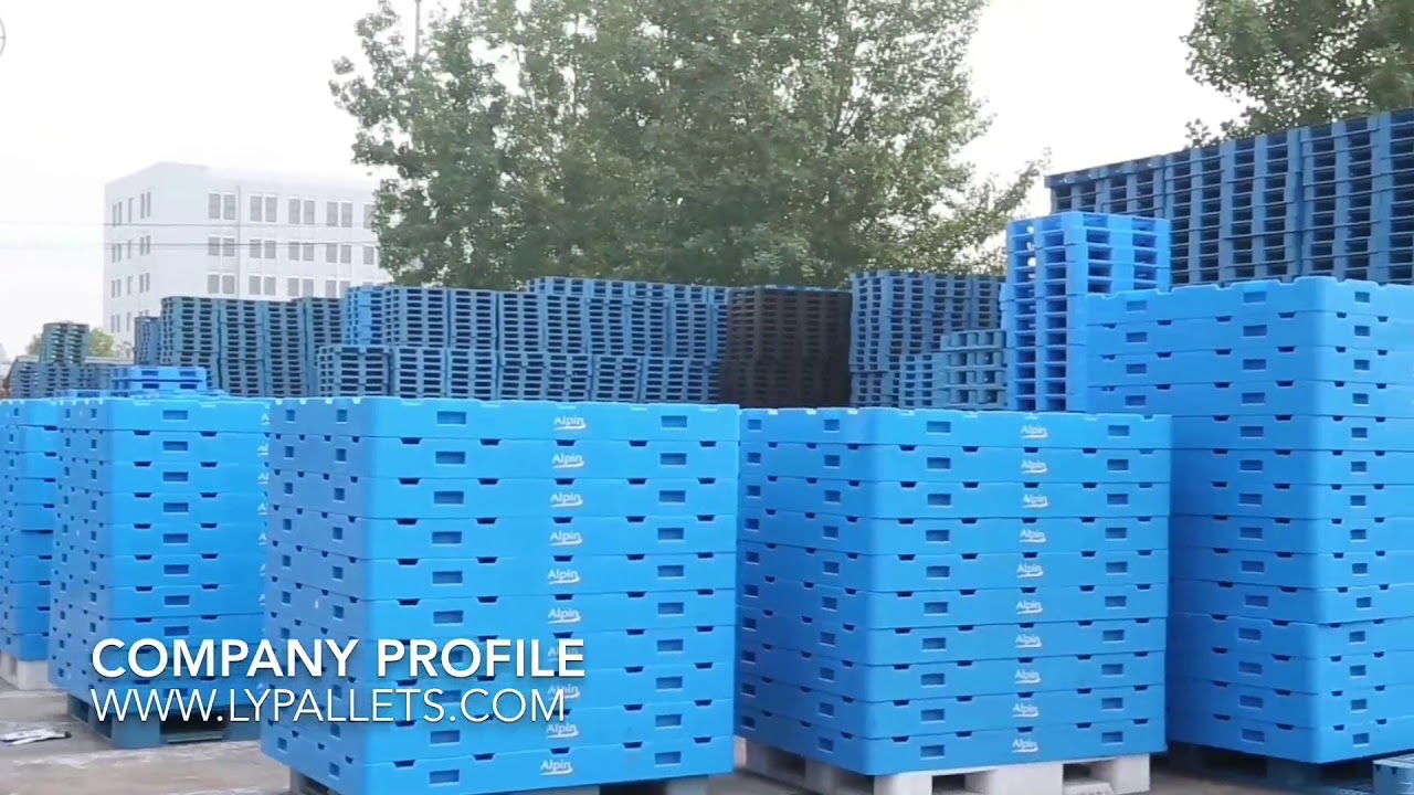 [Portuguese]paletes de plástico 40 x 48 de sentido único com capacidade de 1000 kg a 1500 kg