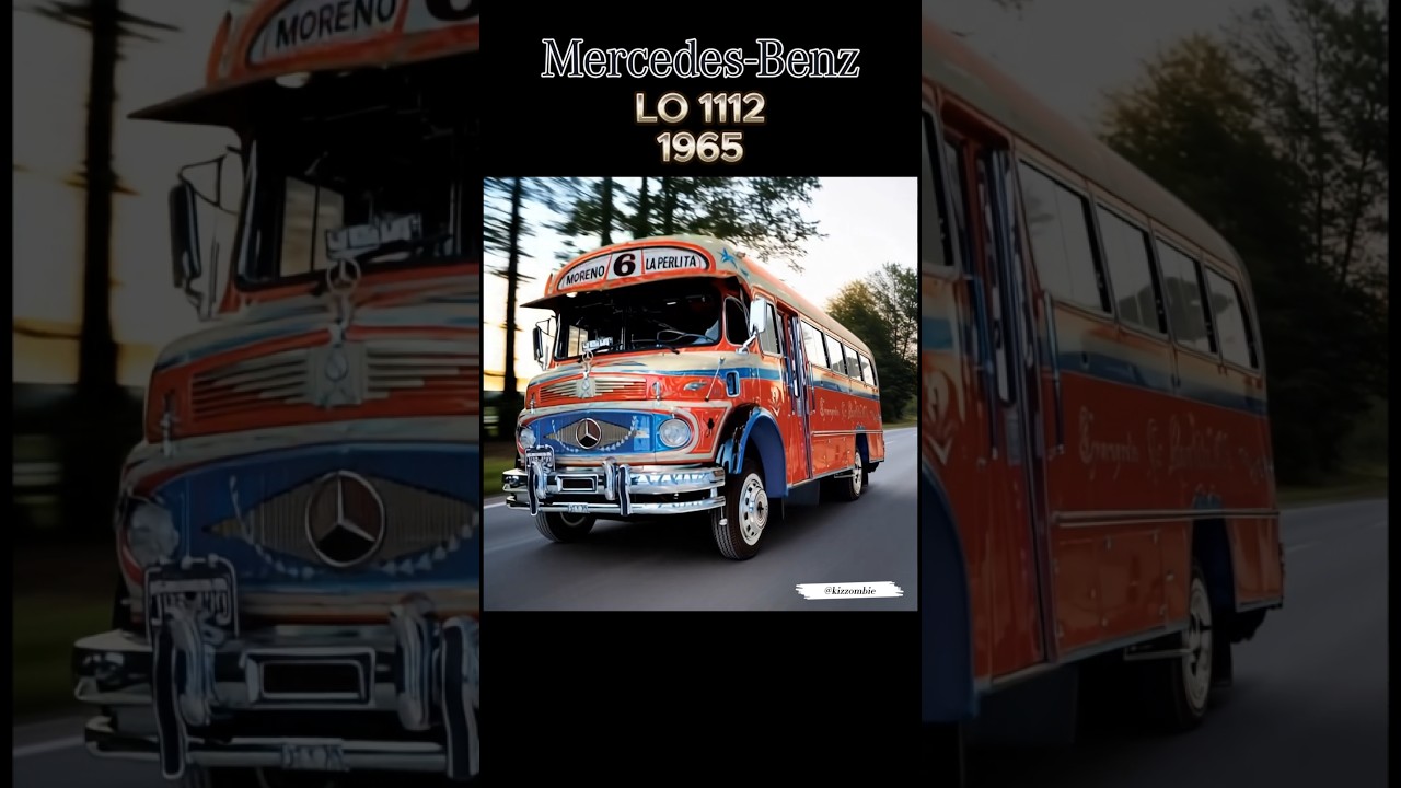 Ewolucja autobus&oacute;w Mercedes-Benz (1895-2025)