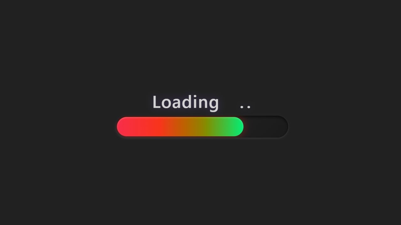 How to Create Liquid Loader Animation Using HTML & CSS | UI Design