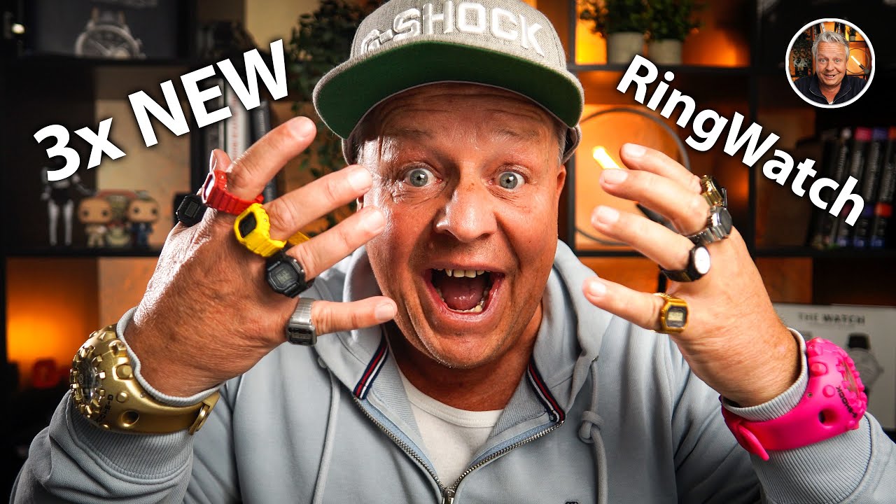 G-SHOCK Nano Ring Watches DWN-5600 Review 4K