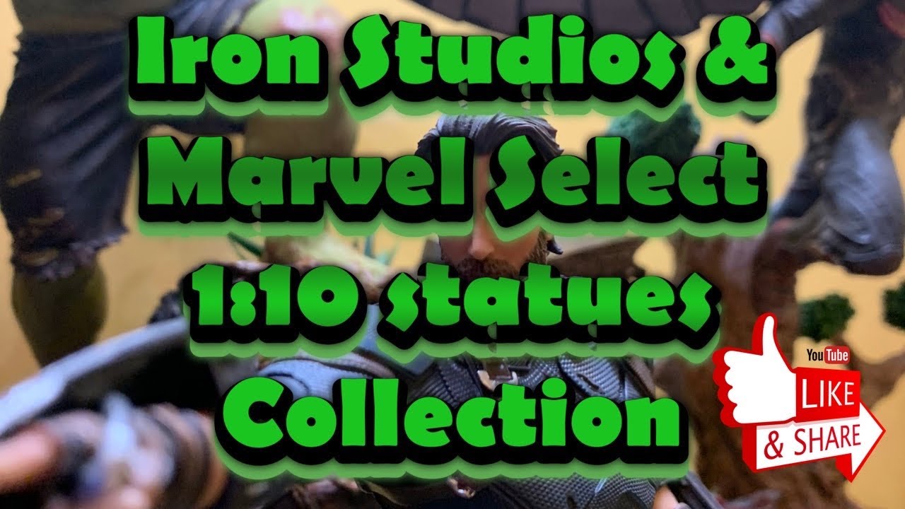 Iron studios 1:10 & Diamond Select Marvel Statues Collection