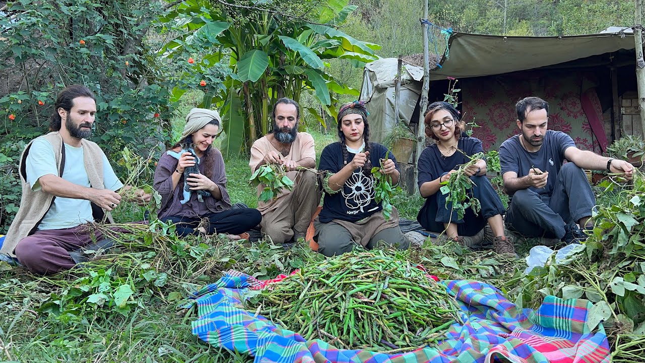 Iranian Farm Life: Growing and Cooking with Local Beans