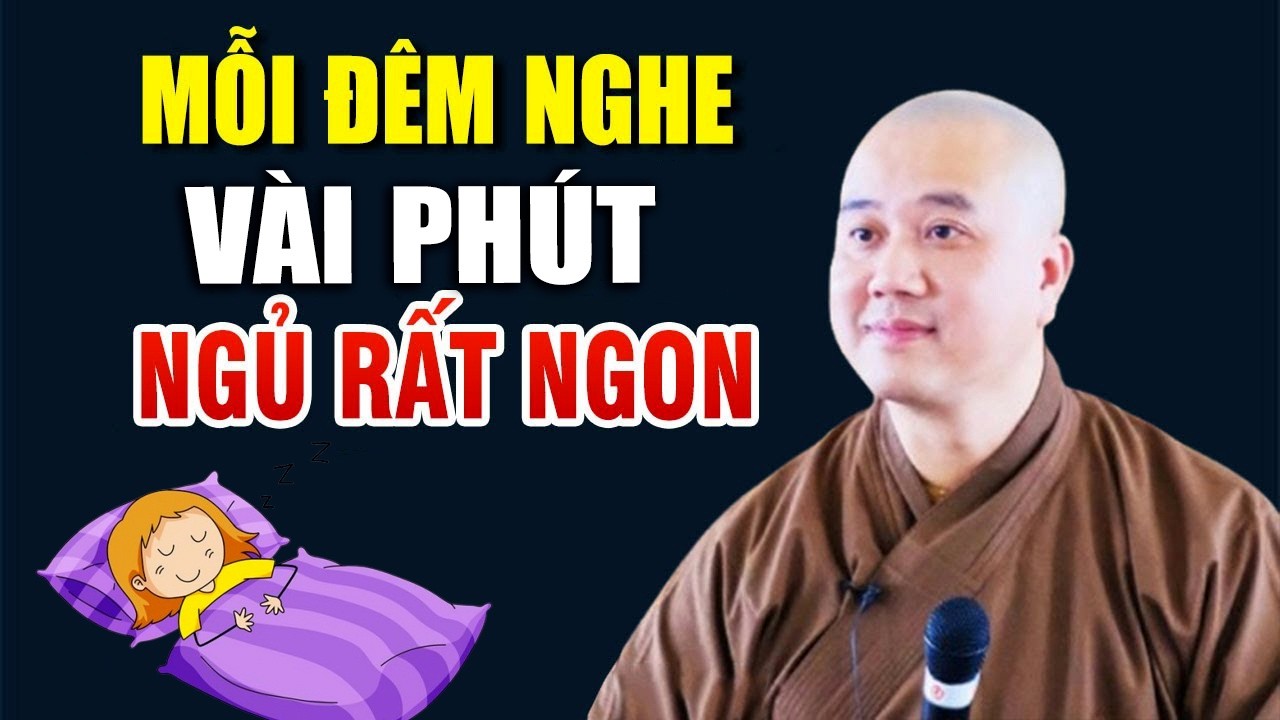 Mỗi Đêm Khó Ngủ Nghe Thầy Giảng Ít Phút Hết Khổ , Liền Ngủ Rất Ngon   Thầy Thích Pháp Hòa