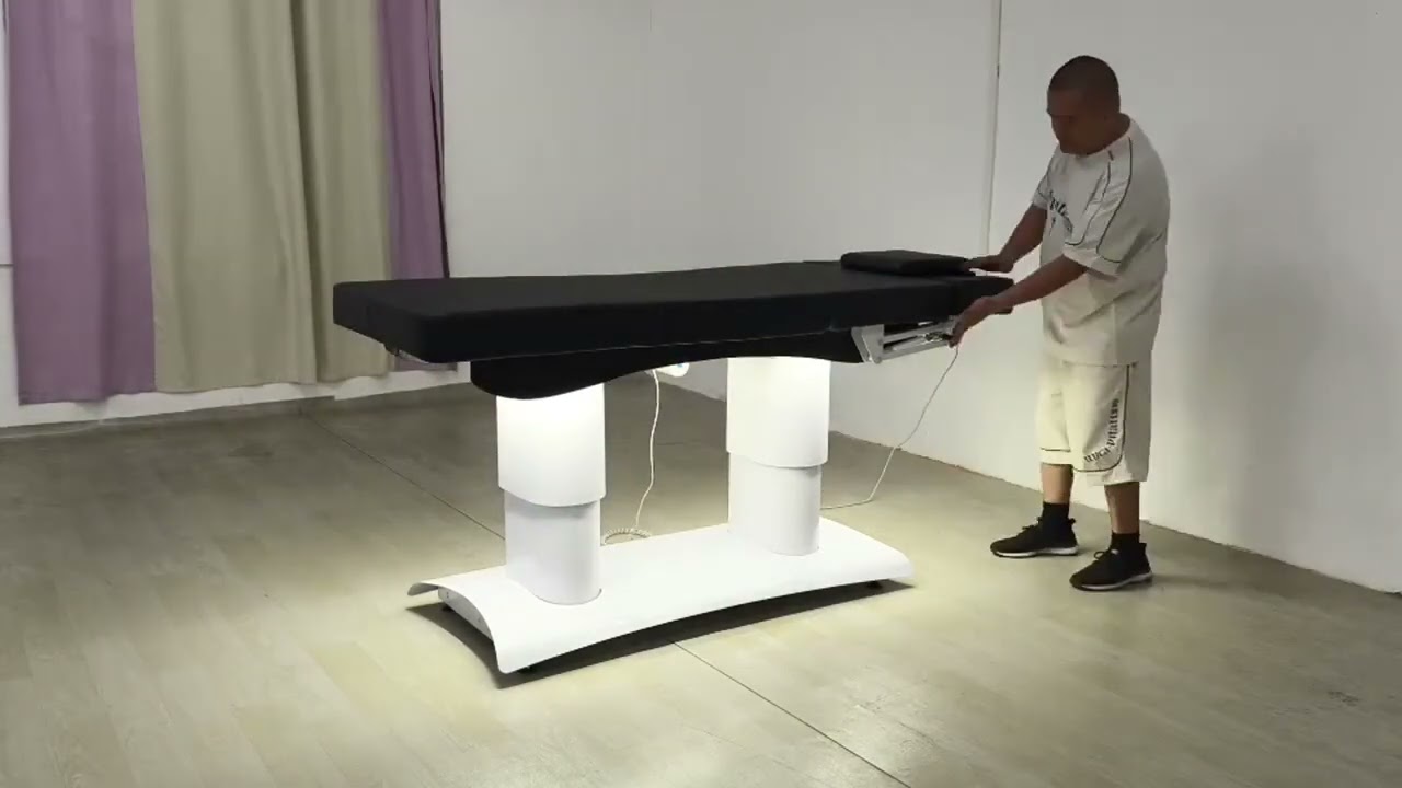 New Luxury Salon Massage Treatment Table Beauty Electric Beauty Facial Bed Customizable