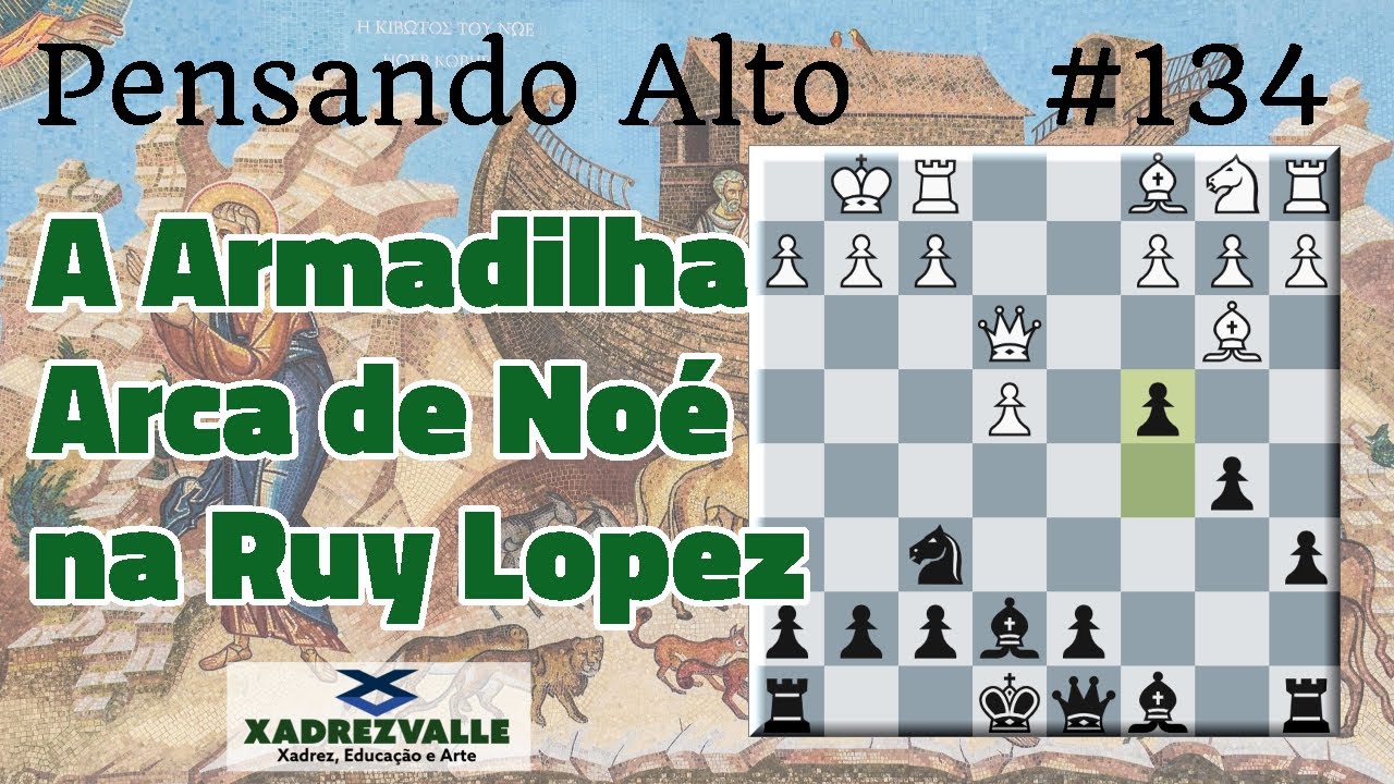 A Armadilha Arca de Noé na Ruy Lopez | [Xadrez] Pensando Alto #134