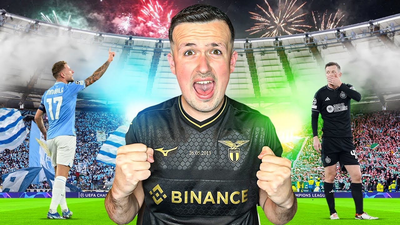 The Moment Lazio Qualify in Champions League vs Celtic