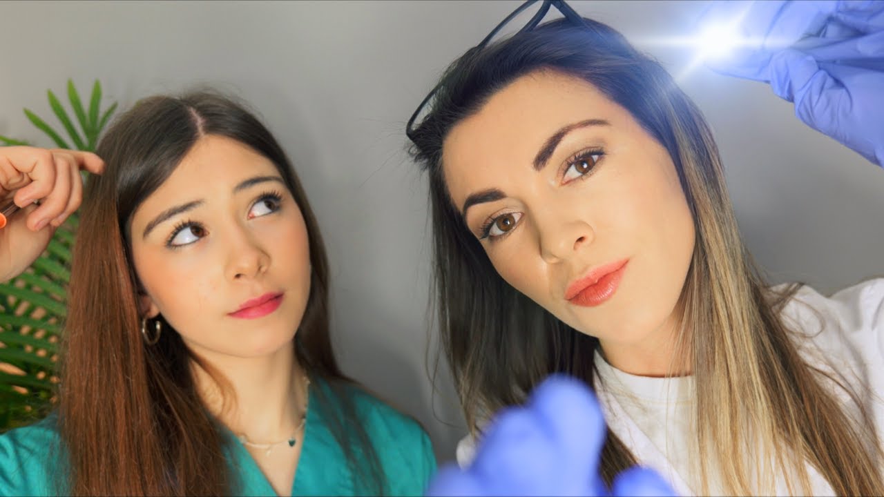 Medical Student tries ASMR for the first time!! 🤍 (Doctor Exam RP)