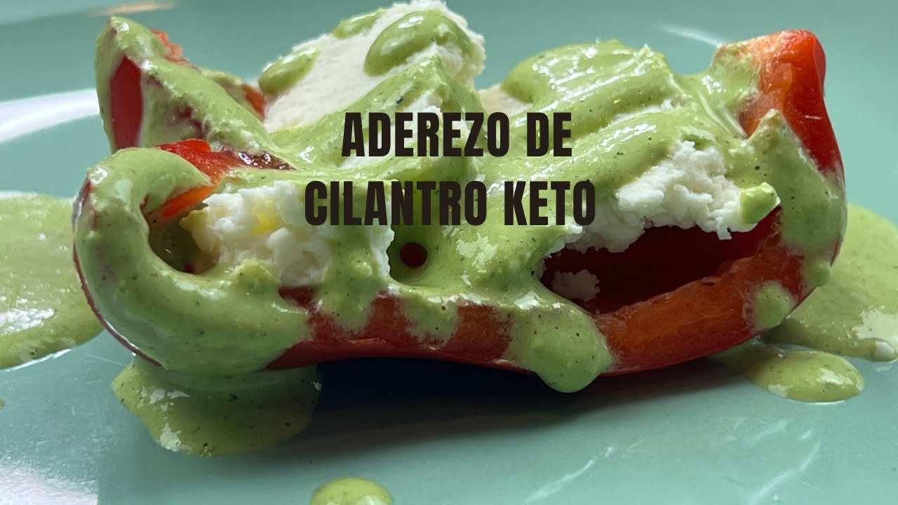 Aderezo Keto de cilantro