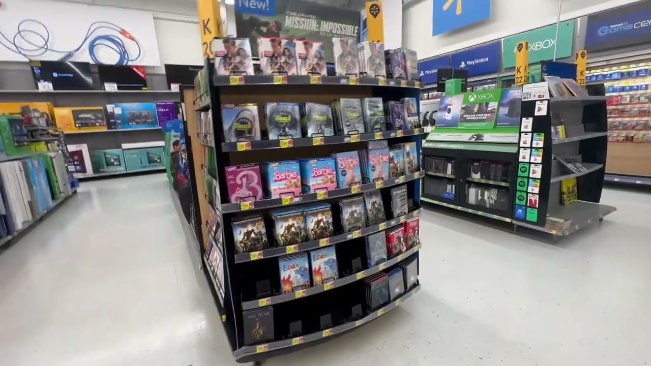 The State of Physical Media at Walmart in November 2023 - A Store Tour