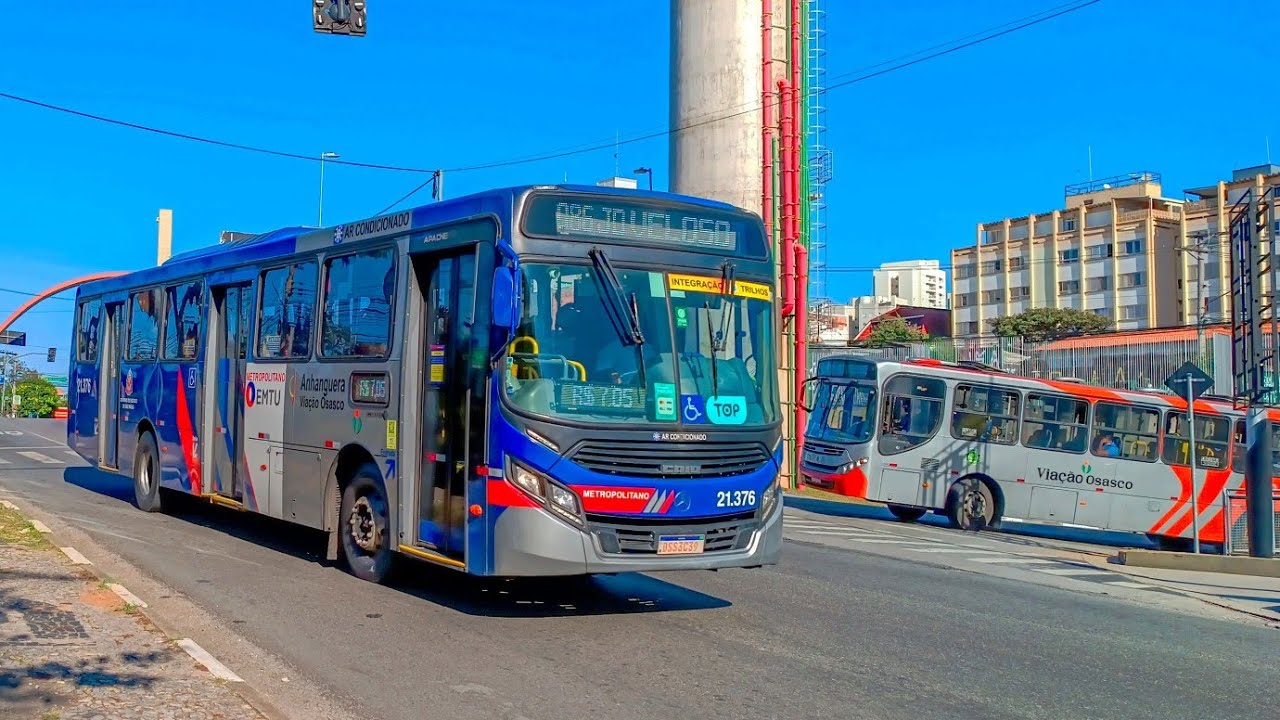 Movimentos dos Ônibus Terminal Vila Yara e Largo de Osasco SPTrans EMTU e CMTO (Municipal de Osasco)