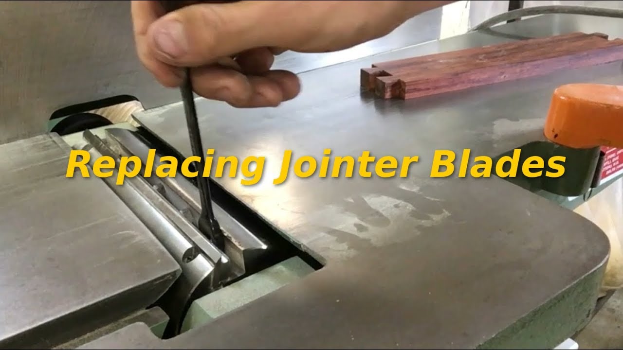 Replacing Jointer Blades