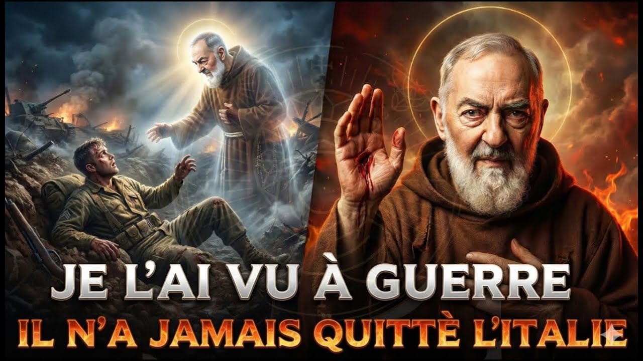 L'Apparition mystique de Saint Padre Pio à 3000 miles de distance Sans JAMAIS quitter son monastère