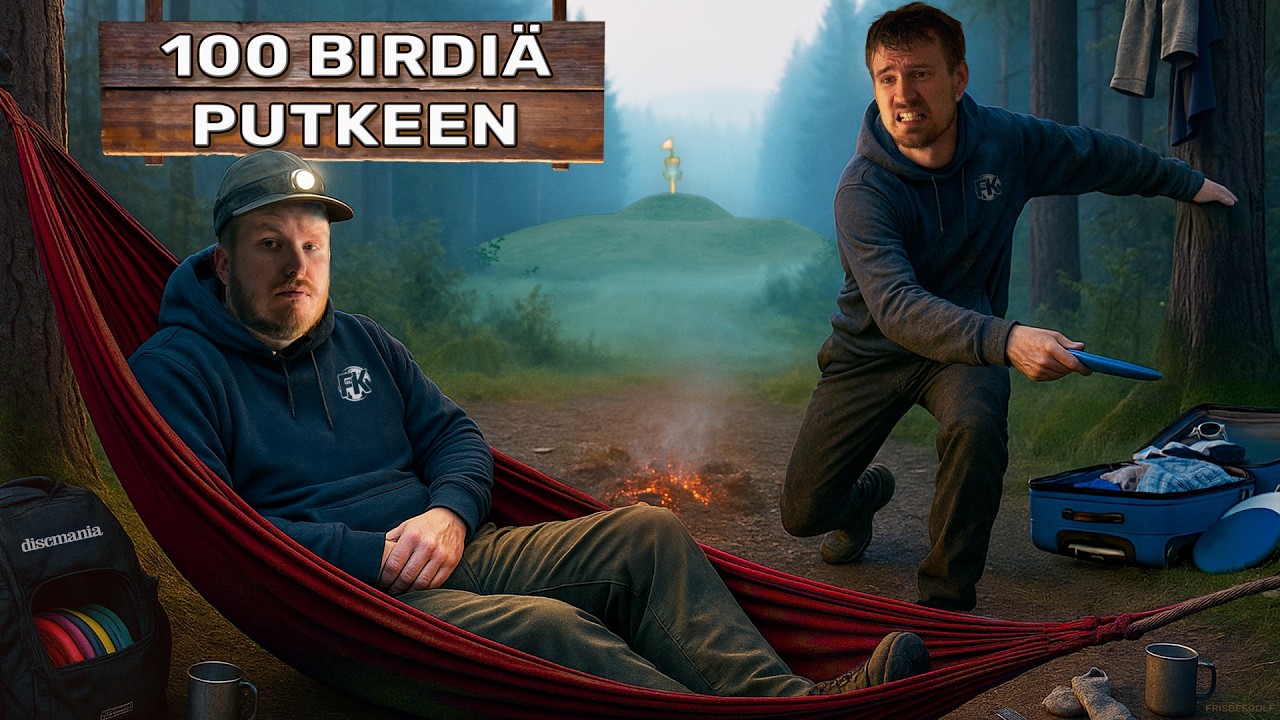 SADAN BIRDIEN frisbeegolf -haaste