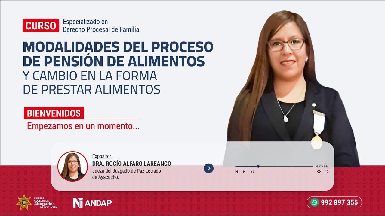 𝐌𝐎𝐃𝐀𝐋𝐈𝐃. 𝐃𝐄𝐋 𝐏𝐑𝐎𝐂. 𝐃𝐄 𝐏𝐄𝐍𝐒. 𝐃𝐄 𝐀𝐋𝐈𝐌𝐄𝐍. 𝐘 𝐂𝐀𝐌𝐁𝐈𝐎 𝐄𝐍 𝐋𝐀 𝐅𝐎𝐑𝐌𝐀 𝐃𝐄 𝐏𝐑𝐄𝐒𝐓𝐀𝐑 𝐀𝐋𝐈𝐌𝐄𝐍𝐓𝐎𝐒/𝐃𝐫𝐚. 𝐑𝐨𝐜𝐢́𝐨 𝐀𝐥𝐟𝐚𝐫𝐨