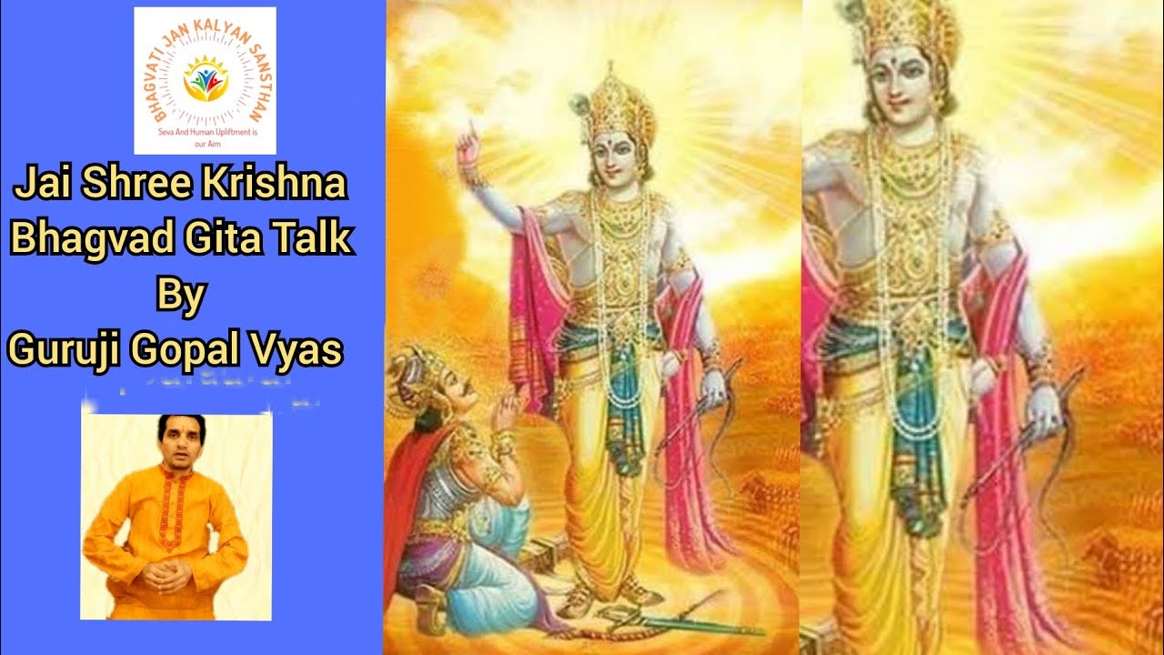 Krishna’s Wisdom from the Bhagavad Gita | Secrets to Happiness & Purpose#gurujigopalvyas #viralvideo