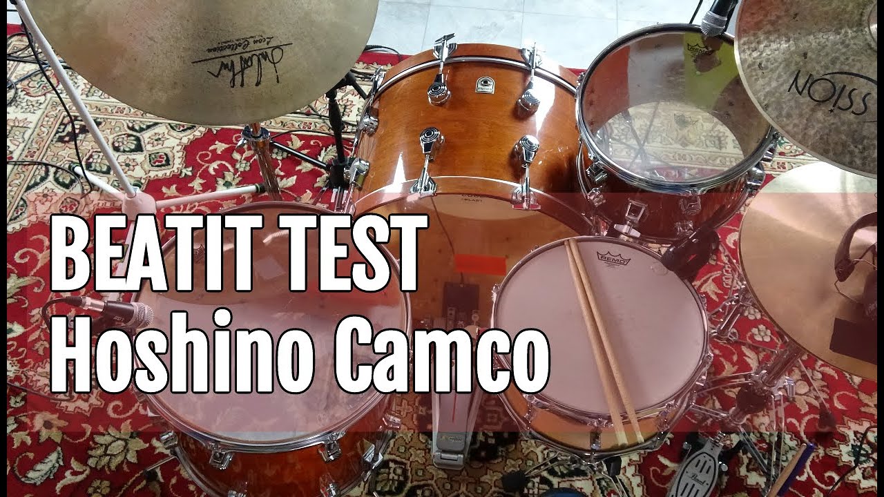 Vintage Test BeatIt: zestaw perkusyjny Hoshino Camco Heritage