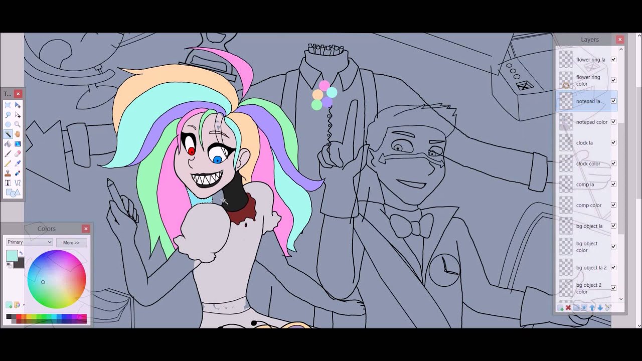 Speed Paint : Don't Hug Me I'm Scared