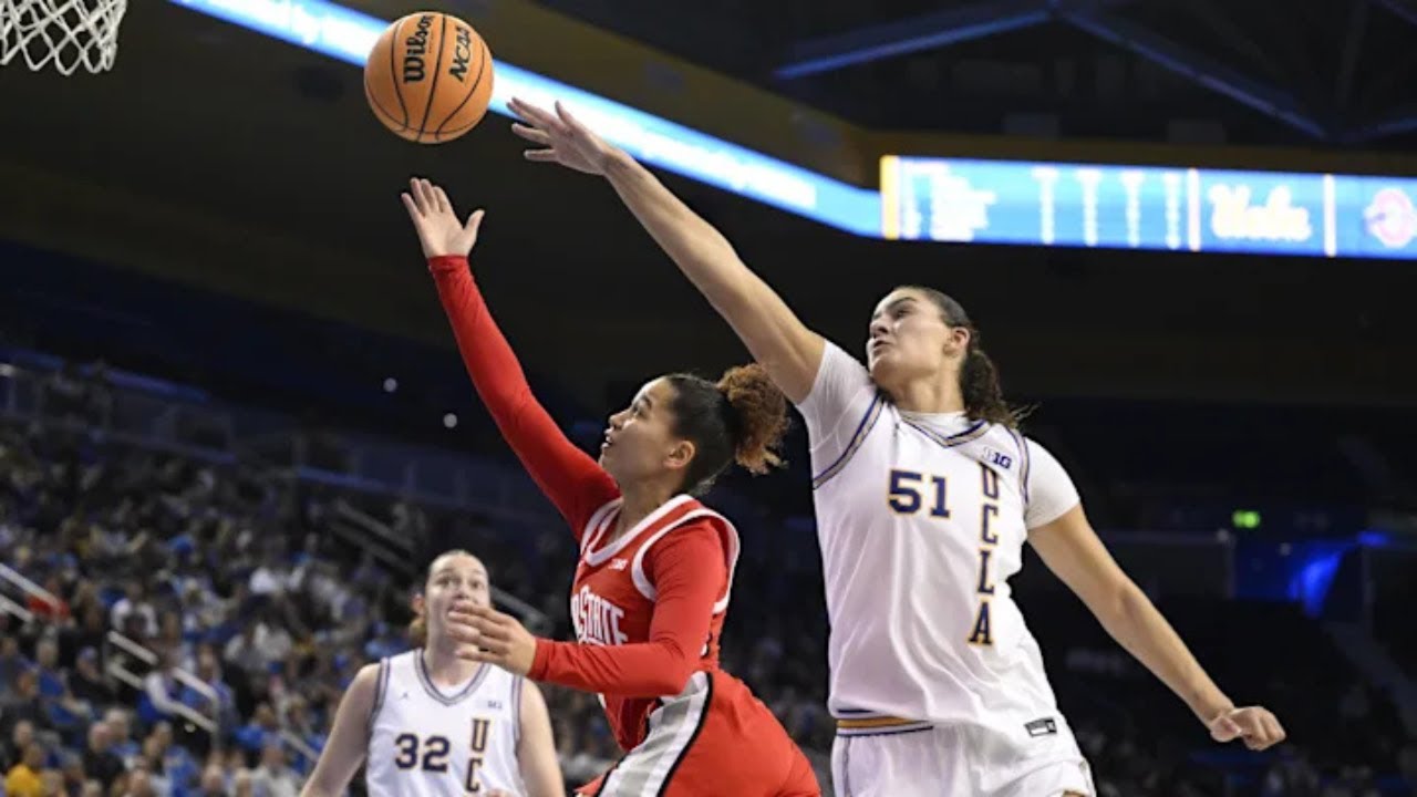 Lauren Betts Defensive Plays (2024-2025 Big Ten DPOY)