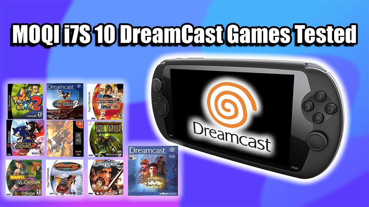 MOQI i7S 10 Dreamcast Games Tested - Android Gaming Phone