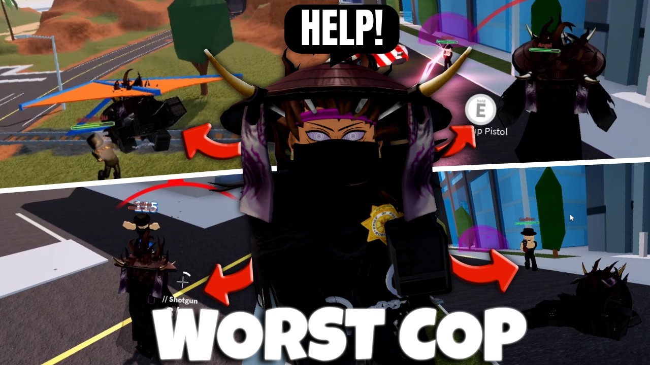 THE WORST COP EVER IN ACTION | ROBLOX JAILBREAK