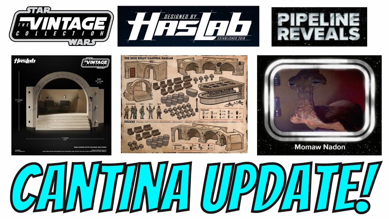 The Vintage Collection HASLAB Cantina Update! Hammerhead Pipelined!