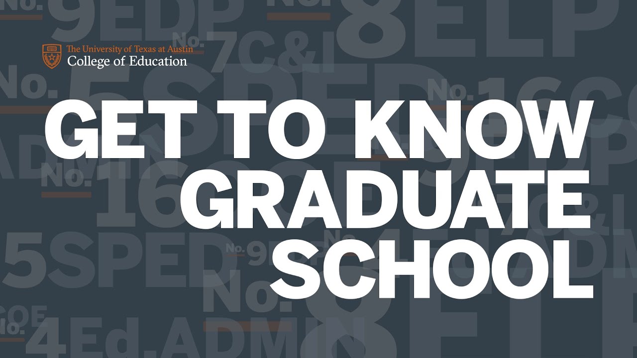 Get to Know Graduate School | Graduate Program Info Session | October 27, 2023