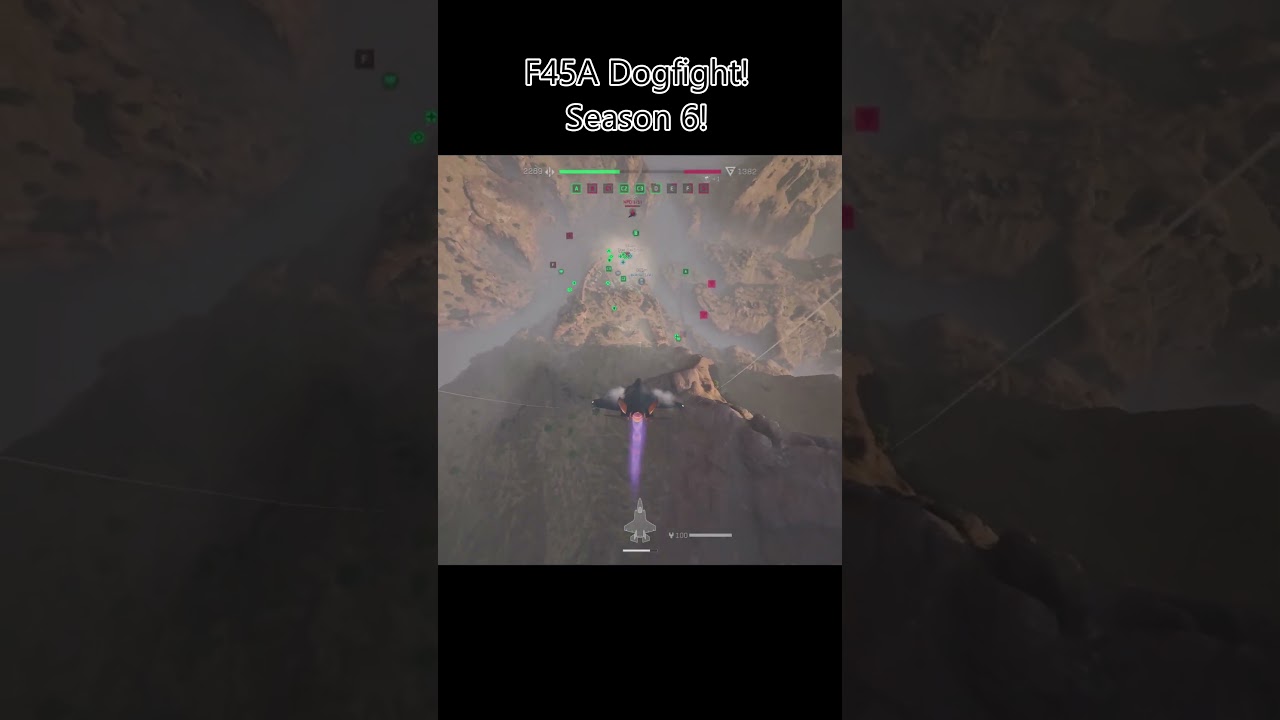 Delta Force Season 6 War Ablaze : Fighter Jet F45A Dogfight against High Threat!