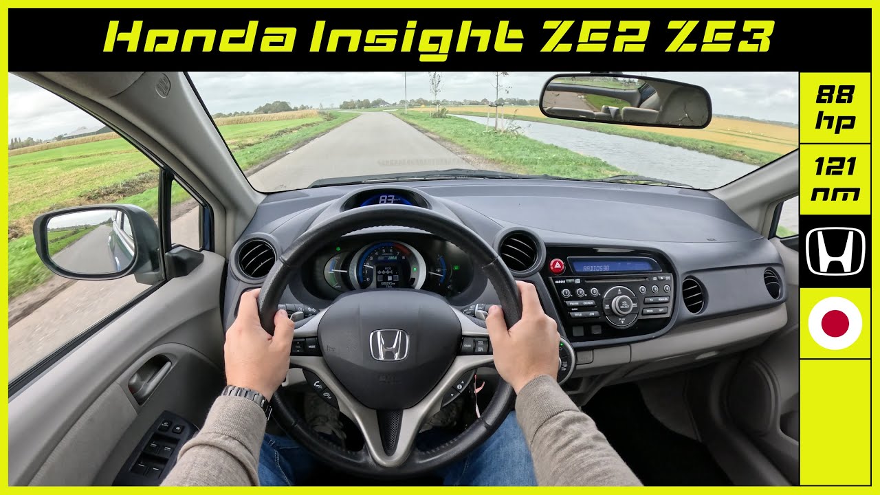 Honda | Insight ZE2 ZE3 | 2009 | Onboard POV test drive