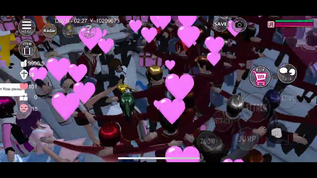 Erradicado de alienígenas vs los Alienígenas !!!#sakuraschoolsimulator 
