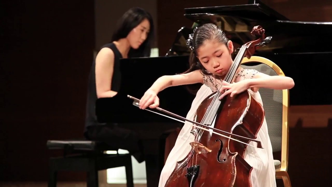 G. Tartini Variation on a theme by Corelli for Cello and Piano. ( Jiwoo Kwon ,9 years)