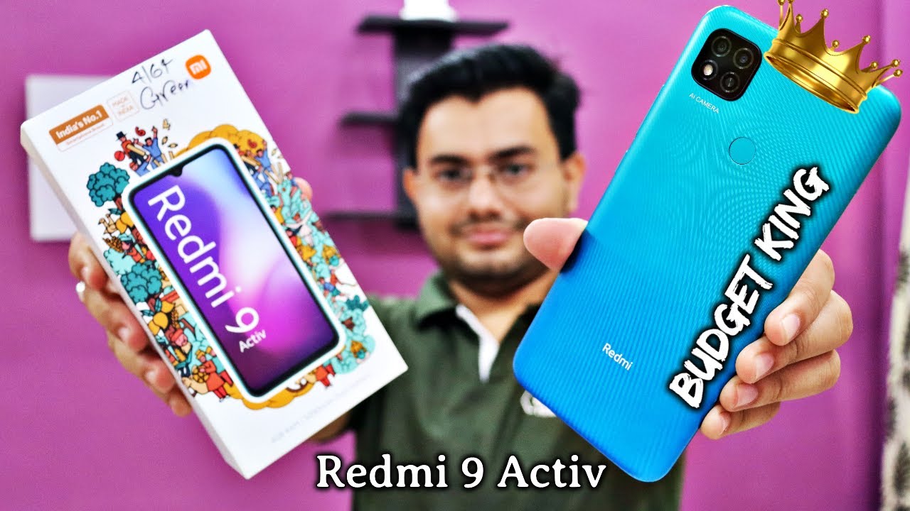 Redmi 9 Activ Unboxing & Review🔥 5000 mAh 🔋 Dual Camera 📸  Budget King 👑 सस्ते में सब कुछ मिलेगा