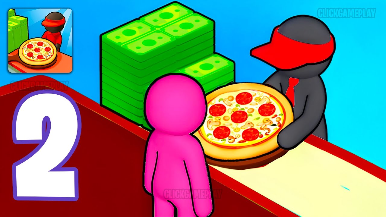 Pizza Ready! Gameplay Walkthrough Part 2 - Tutorial Make A Pizza (Android,iOS)
