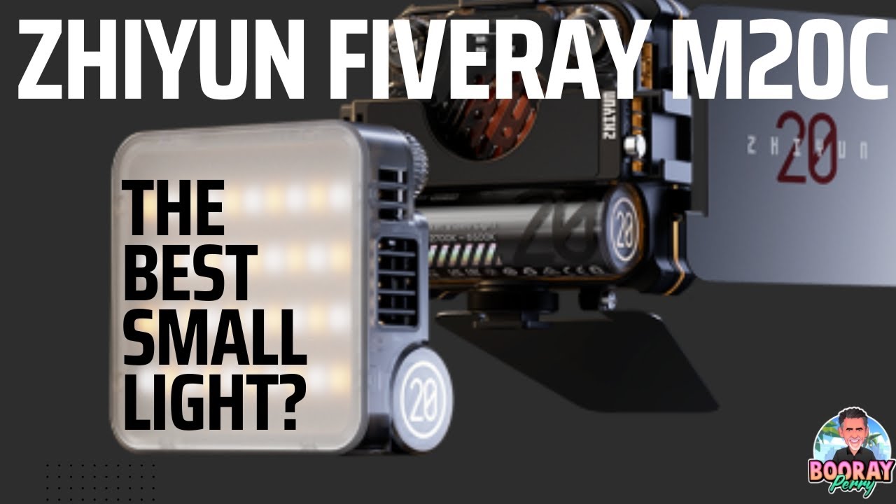 Zhiyun Fiveray M20C: The BEST small video light!