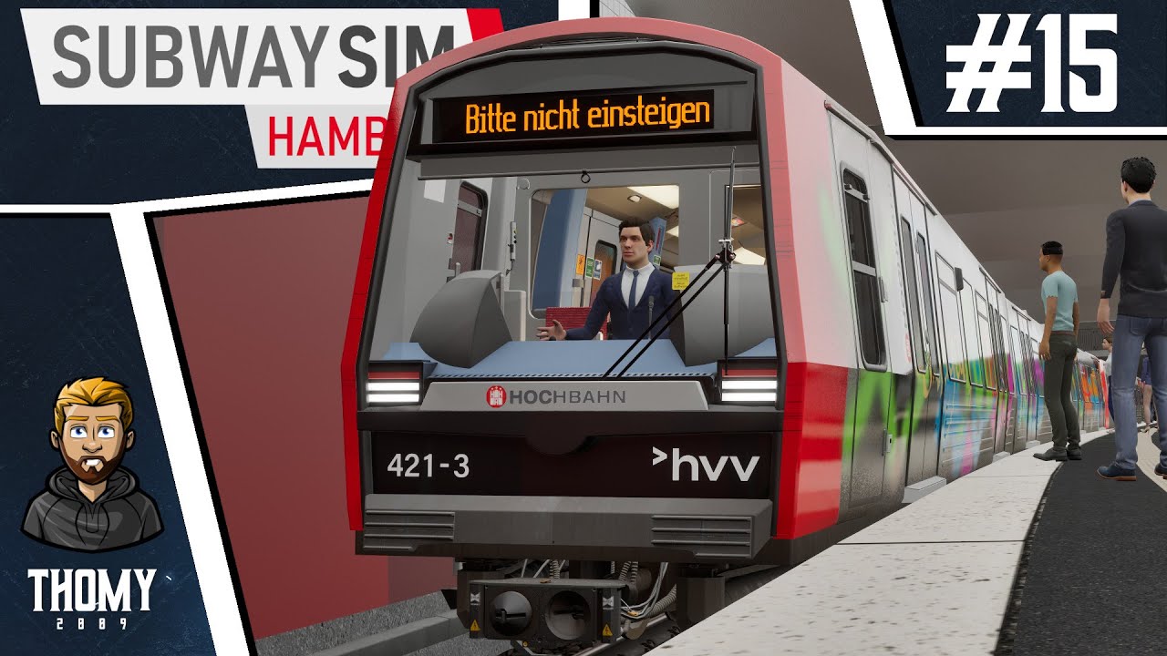 SubwaySim Hamburg [Public Beta] #15 - Szenario: Immer diese Graffiti!
