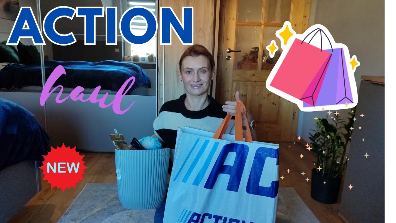 ACTION 💚/ HAUL / DUŻO CHEMII I KOSMETYKÓW / DODATKI / DONICZKI / BIŻUTERIA 