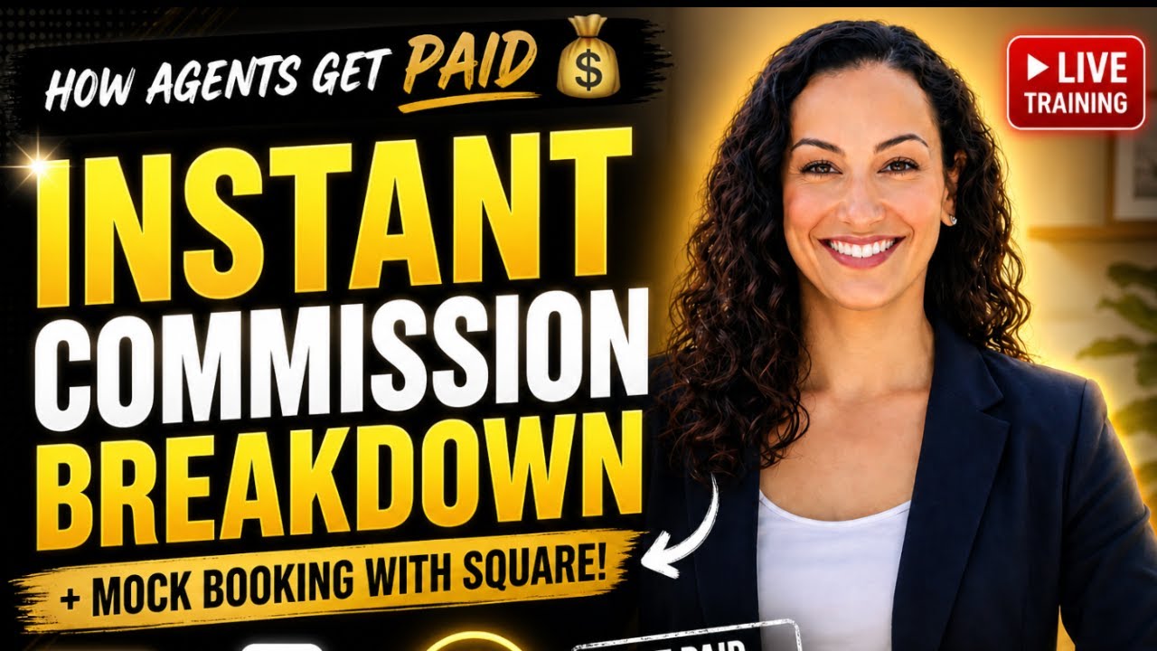 Instant Commission Breakdown + Mock Booking with Square 💰