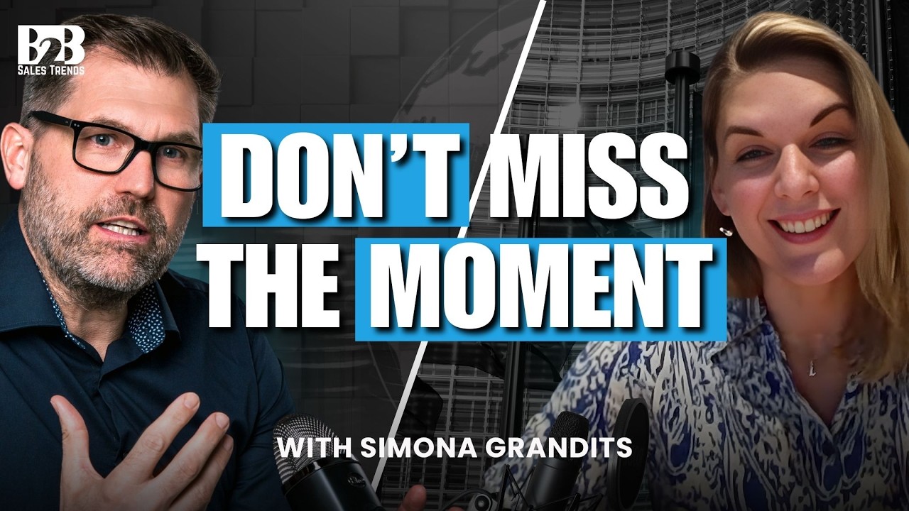 EU Women Leader on Why Expertise Alone Doesn’t Close Deals | B2B Sales Trends Podcast